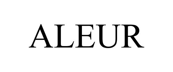 Trademark Logo ALEUR