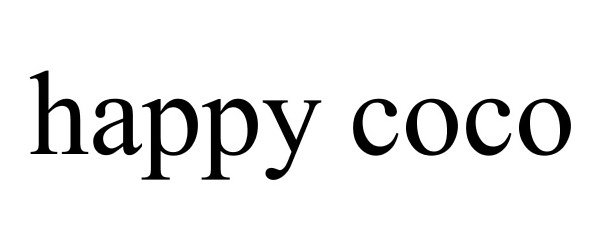 Trademark Logo HAPPY COCO
