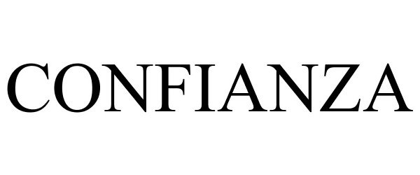 Trademark Logo CONFIANZA