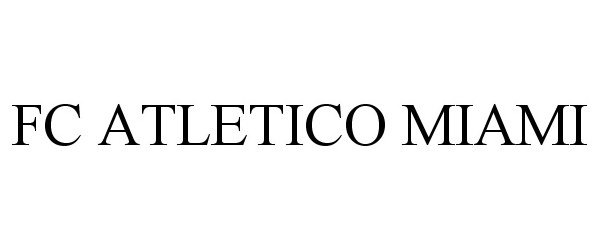 Trademark Logo FC ATLETICO MIAMI