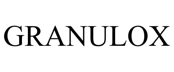 Trademark Logo GRANULOX