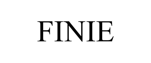 Trademark Logo FINIE