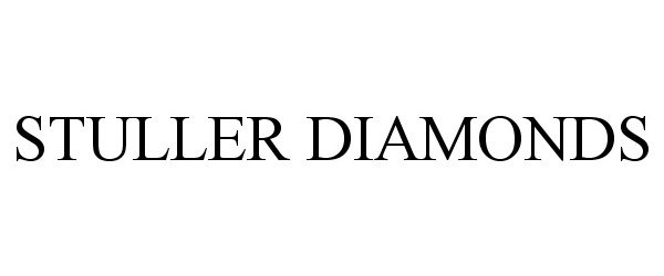 Trademark Logo STULLER DIAMONDS