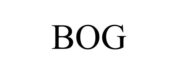 Trademark Logo BOG