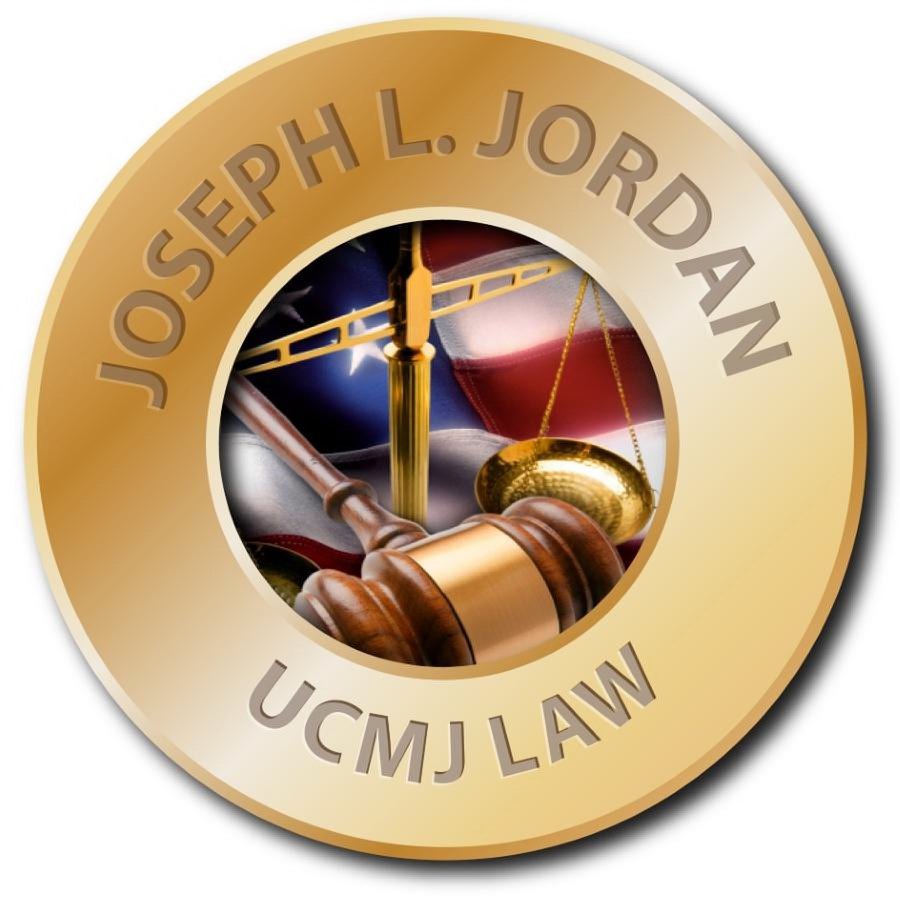 Trademark Logo JOSEPH L. JORDAN UCMJ LAW