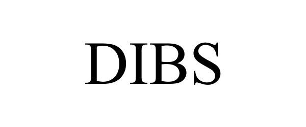 Trademark Logo DIBS