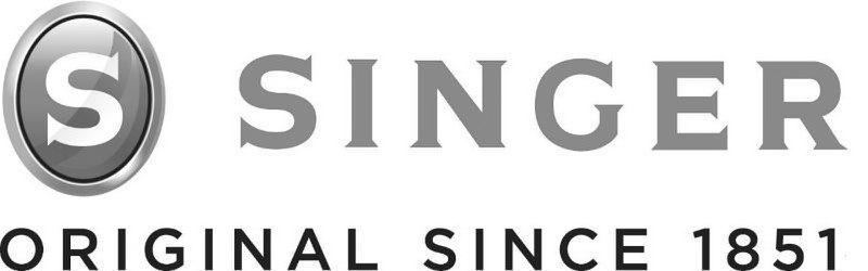 Trademark Logo S SINGER ORIGINAL SINCE 1851.