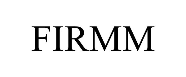 Trademark Logo FIRMM