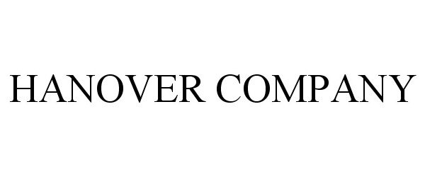 Trademark Logo HANOVER COMPANY