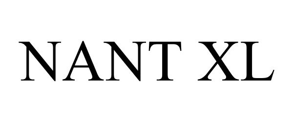 Trademark Logo NANT XL