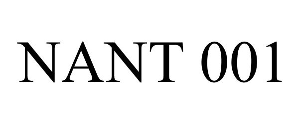 Trademark Logo NANT 001
