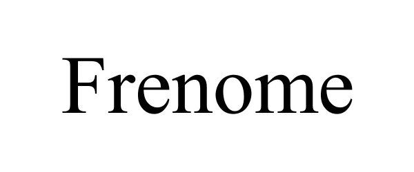 Trademark Logo FRENOME