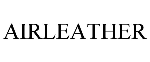 Trademark Logo AIRLEATHER