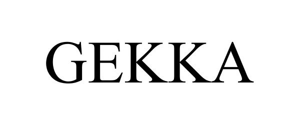 Trademark Logo GEKKA