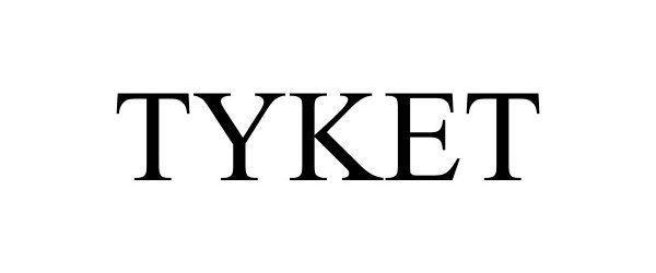 Trademark Logo TYKET