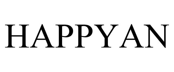 Trademark Logo HAPPYAN