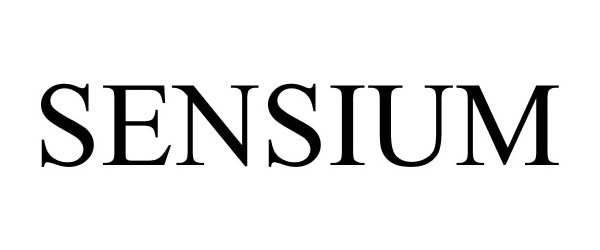 Trademark Logo SENSIUM