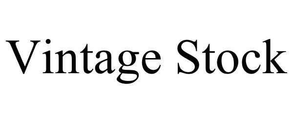 Trademark Logo VINTAGE STOCK