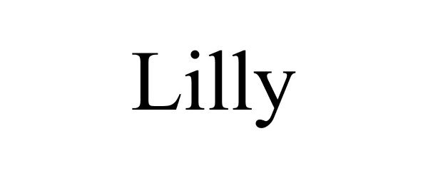 Trademark Logo LILLY