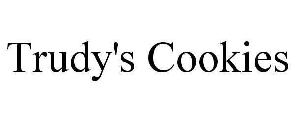 Trademark Logo TRUDY'S COOKIES