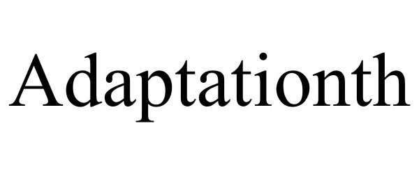  ADAPTATIONTH