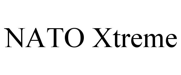 Trademark Logo NATO XTREME