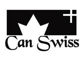 Trademark Logo CAN SWISS