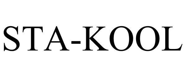 Trademark Logo STA-KOOL