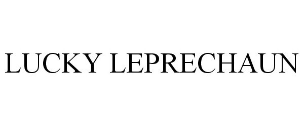 Trademark Logo LUCKY LEPRECHAUN