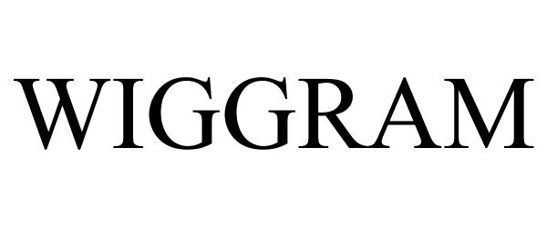 Trademark Logo WIGGRAM