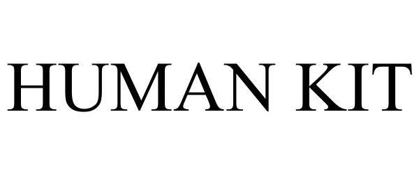 Trademark Logo HUMAN KIT