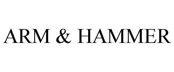 Trademark Logo ARM & HAMMER