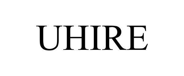 Trademark Logo UHIRE