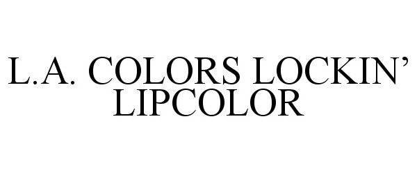  L.A. COLORS LOCKIN' LIPCOLOR