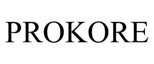 Trademark Logo PROKORE