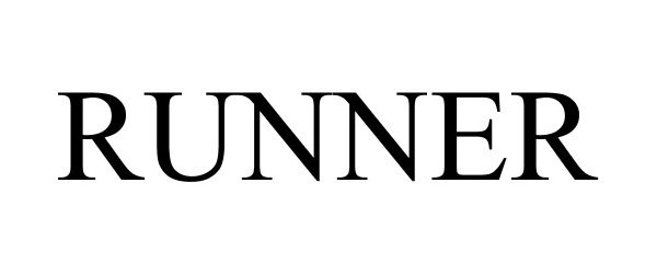 Trademark Logo RUNNER