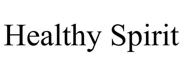 Trademark Logo HEALTHY SPIRIT