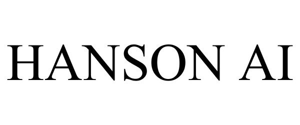 Trademark Logo HANSON AI