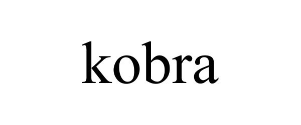 Trademark Logo KOBRA