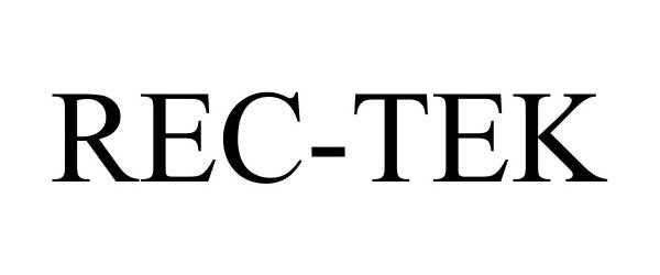 Trademark Logo REC-TEK