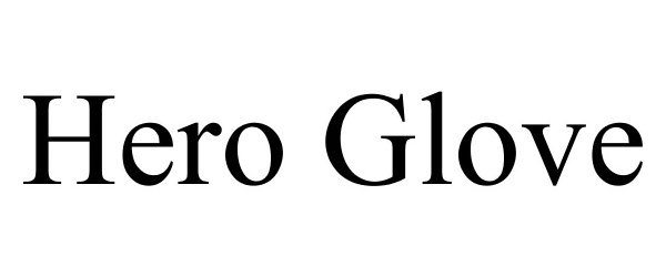 Trademark Logo HERO GLOVE