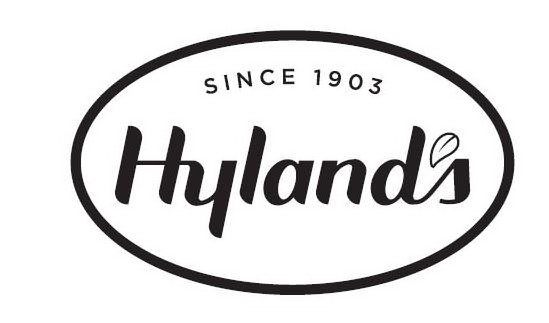  SINCE 1903 HYLAND'S