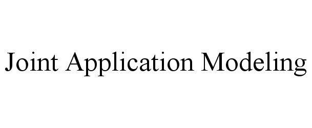 Trademark Logo JOINT APPLICATION MODELING