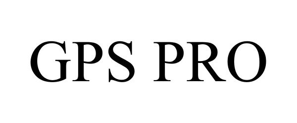 Trademark Logo GPS PRO