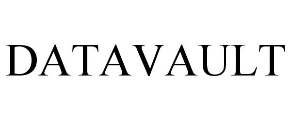 Trademark Logo DATAVAULT