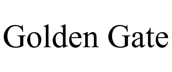Trademark Logo GOLDEN GATE