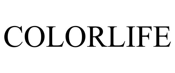 Trademark Logo COLORLIFE