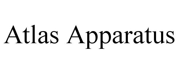 Trademark Logo ATLAS APPARATUS