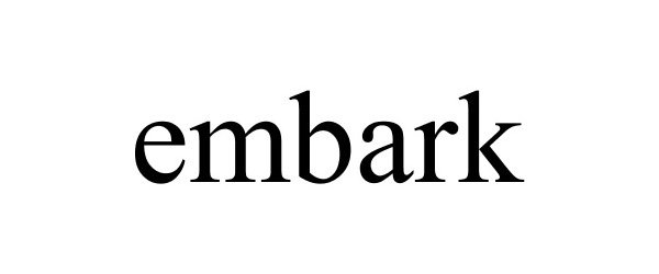 Trademark Logo EMBARK