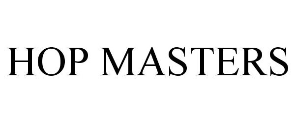 Trademark Logo HOP MASTERS